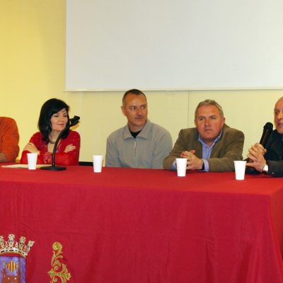 Presentació de l'IEVM. Sala Joan de Joanes, Bocairent, 9 d'abril de 2010.